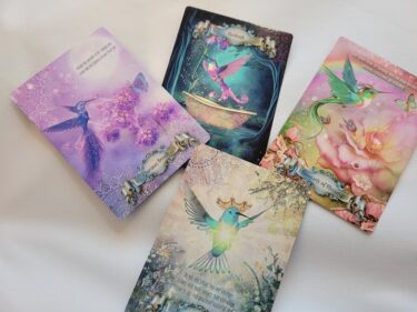 【オラクルカードレビュー】Hummingbird Wisdom Oracle Cards